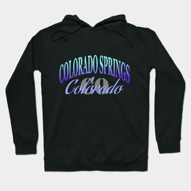 City Pride: Colorado Springs, Colorado Hoodie by Naves